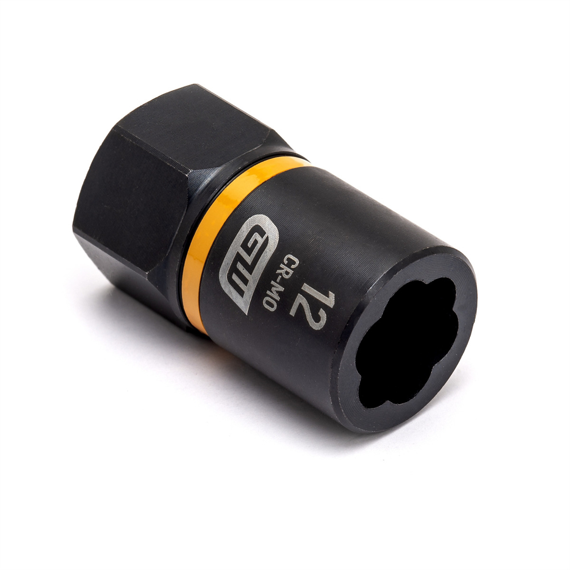 GearWrench Bolt Biter Extraction Socket — 3/8in. Drive, 12mm, Model# KDT84763